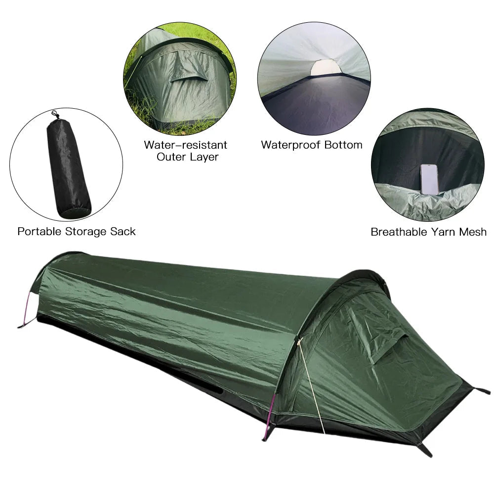 Ultralight Waterproof Camping Tent For Quick Solo Setup