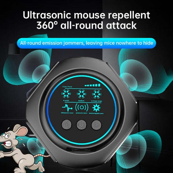 QGuard Ultrasonic Wasp And Hornet Control For Outdoor Areas With 3200 Square Feet Coverage