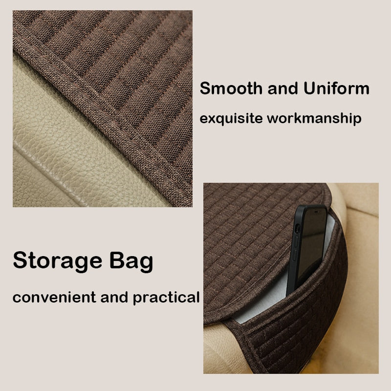 Universal Anti-Slip Seat Pocket Mat With Waterproof Design For Easy To Clean