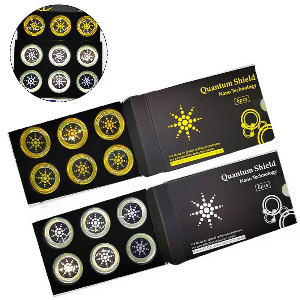 EMF Protection Stickers On Devices Lightweight Shield For Phone And Laptop