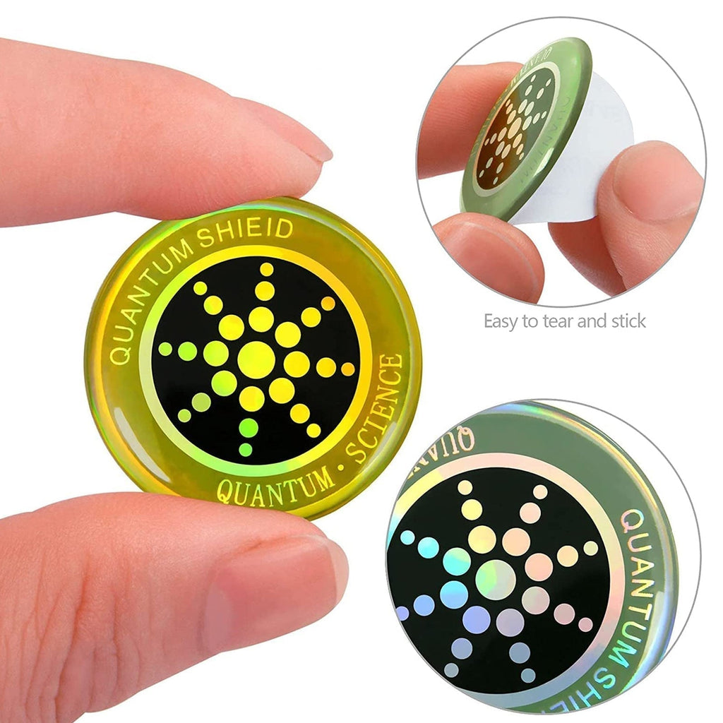 EMF Protection Stickers On Devices Lightweight Shield For Phone And Laptop