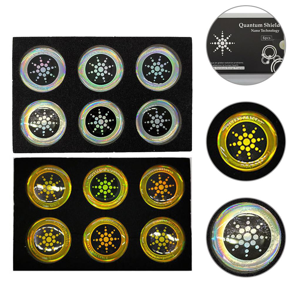 EMF Protection Stickers On Devices Lightweight Shield For Phone And Laptop