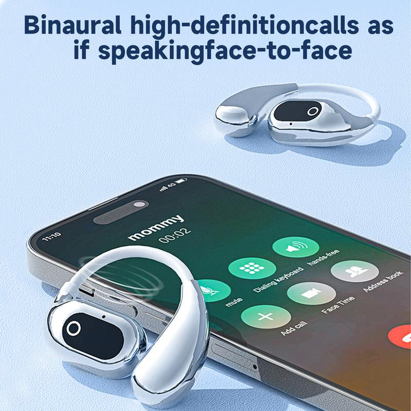 Universal Translator Bluetooth Earset With Sound Quality For Multilingual Communication
