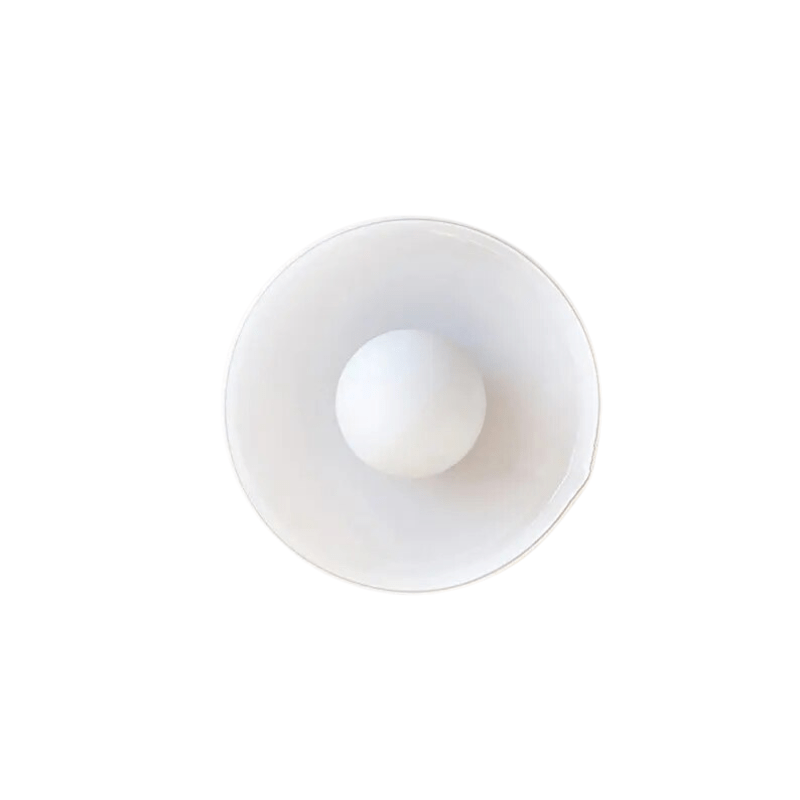 Clear Shade And LED Compatibility For LumaLux Glass Ceiling Lamp