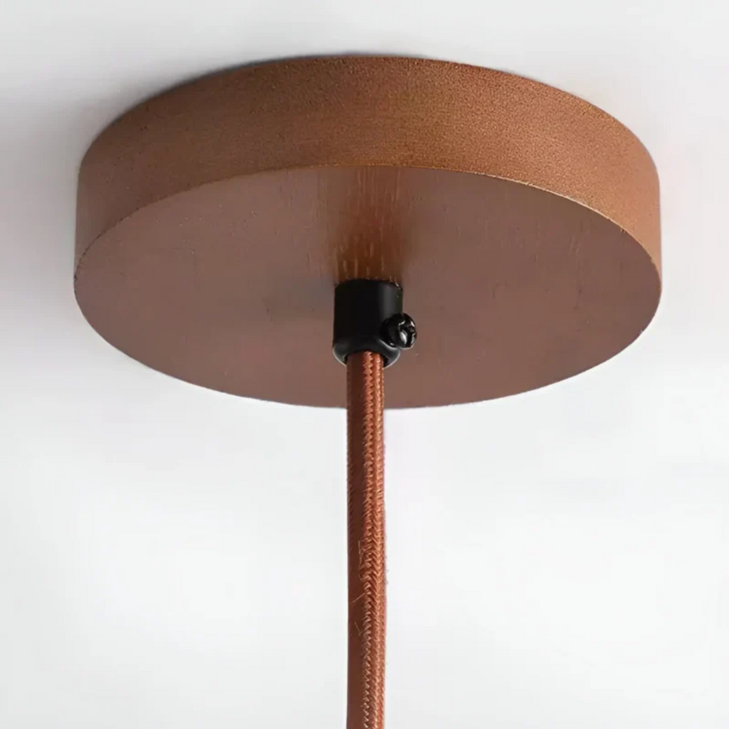 Yumeko Vintage Japanese Inspired Pendant Light With Adjustable LED