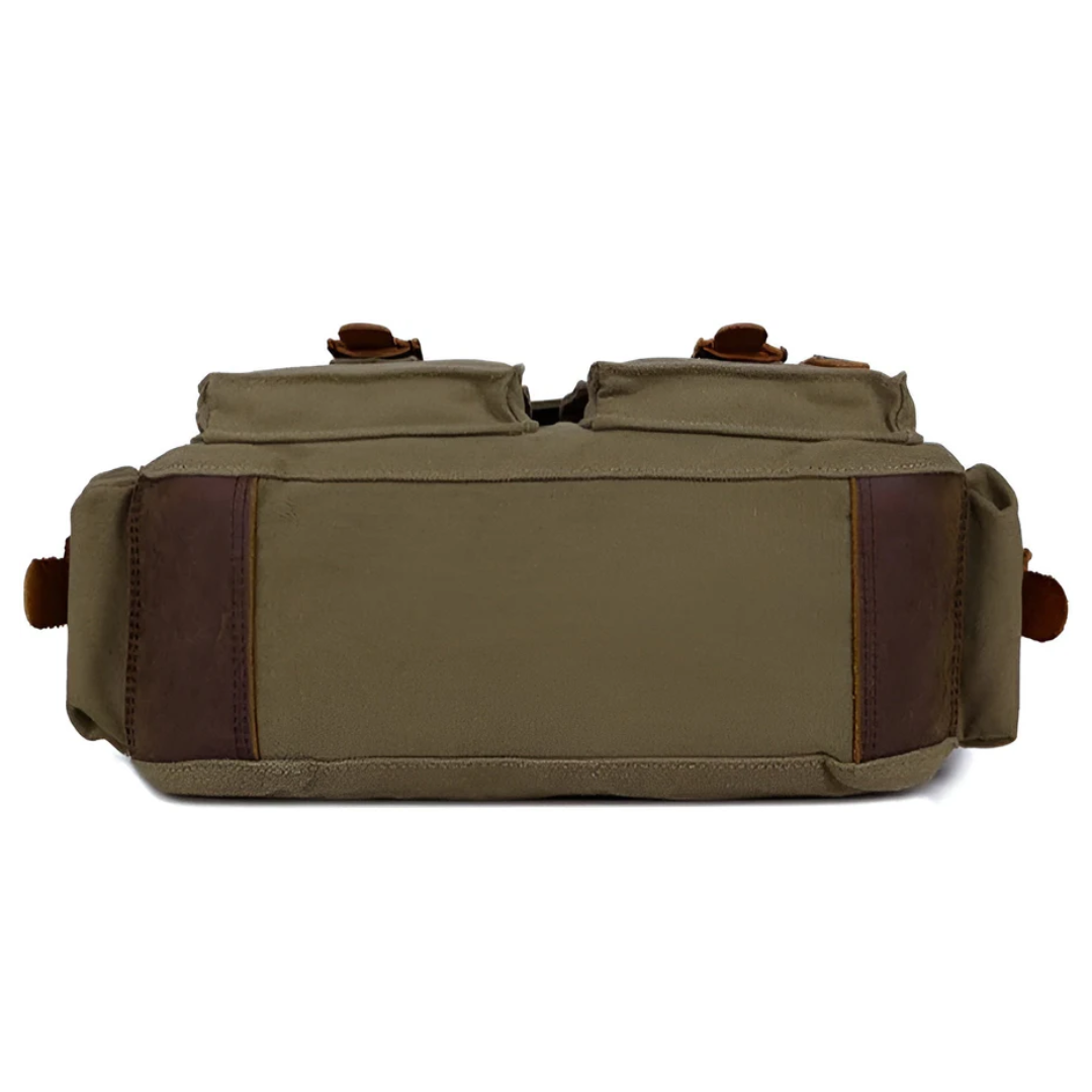 UrbanTrail Men's Canvas Crossbody Bag With Adjustable Strap For Everyday And Adventure