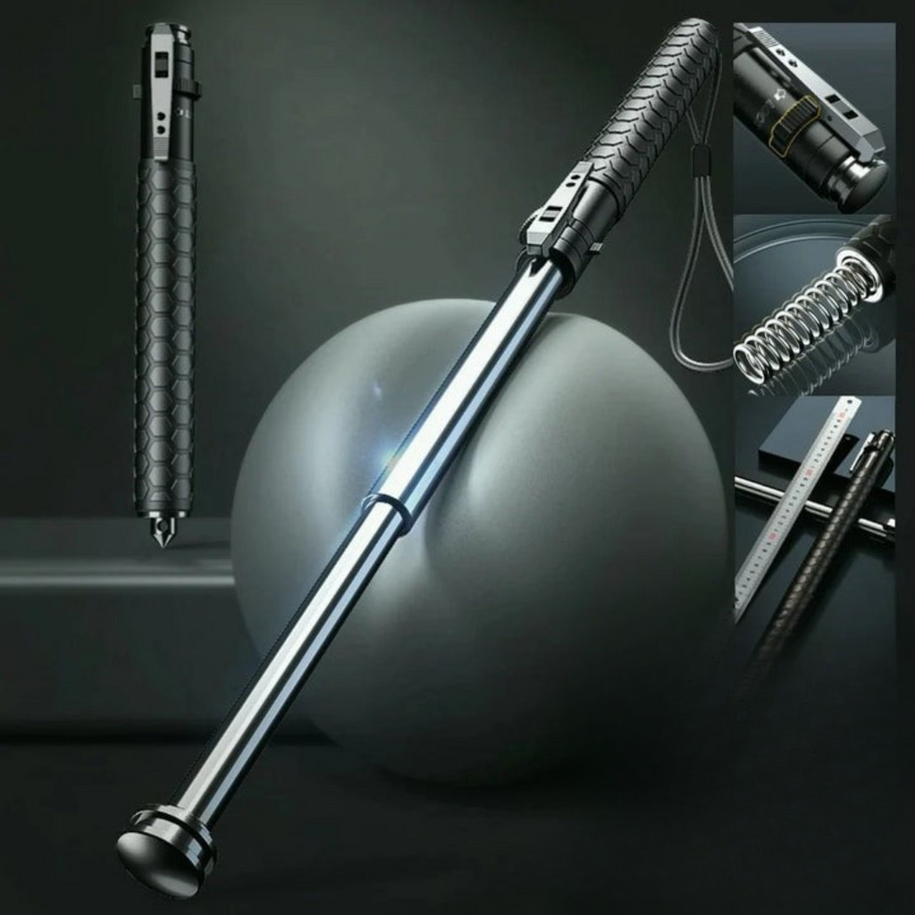 Urban Trek Automatic Walking Stick With Ergonomic Handle For Enhanced Stability