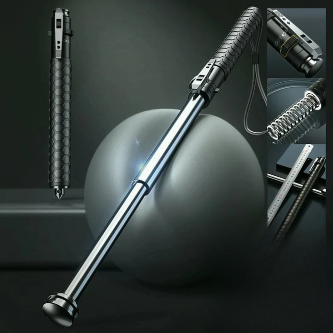 Urban Trek Automatic Walking Stick With Ergonomic Handle For Enhanced Stability