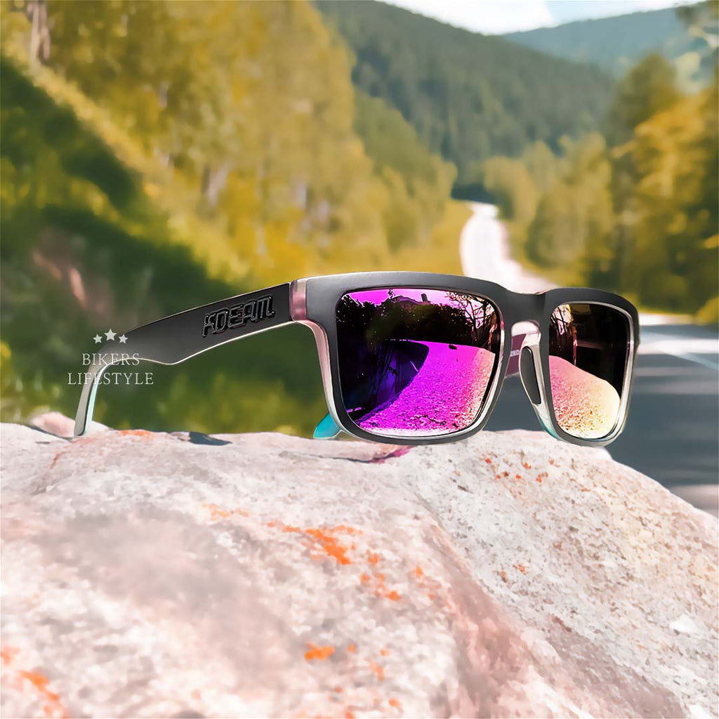 Urban Vision Polarized Sunglasses With Lightweight Frame For City Riding