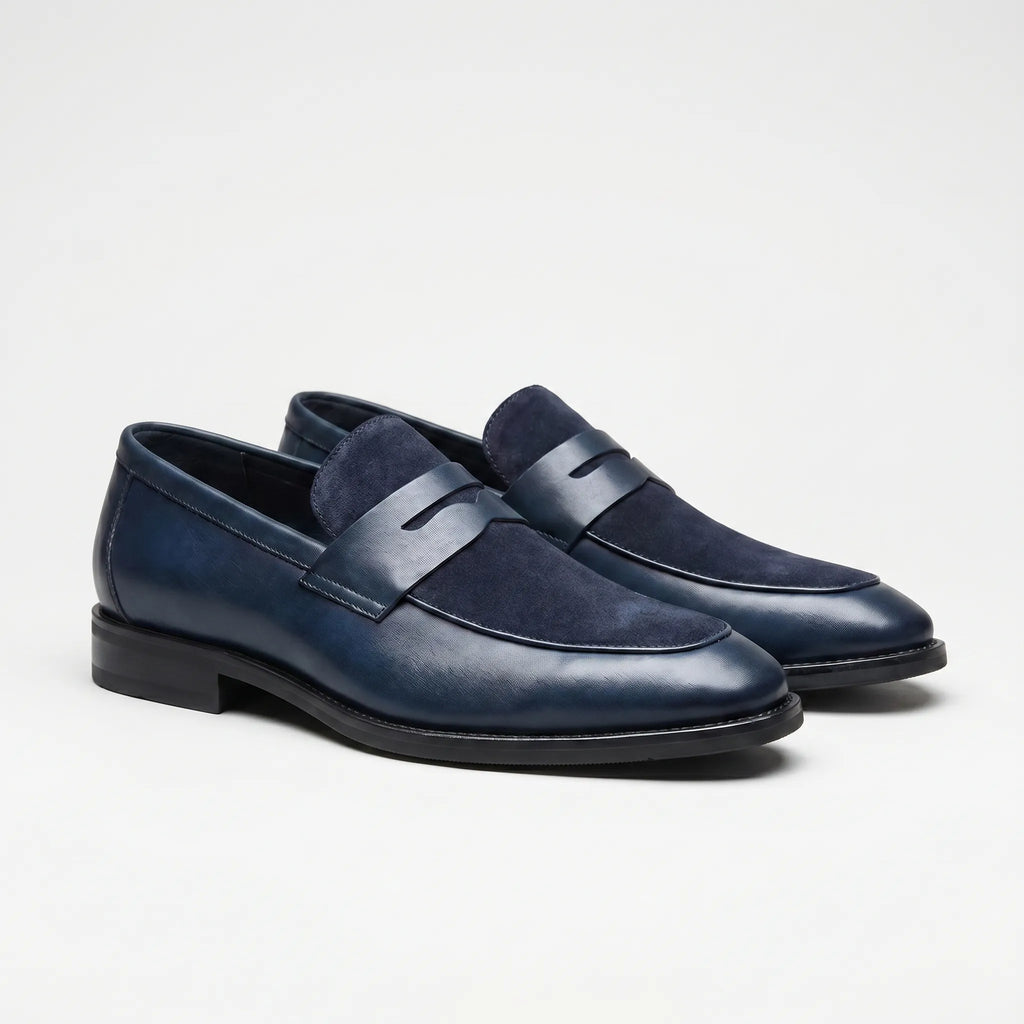 Slip-On Penny Loafers -  Smart-Casual Dressing - Ormexis