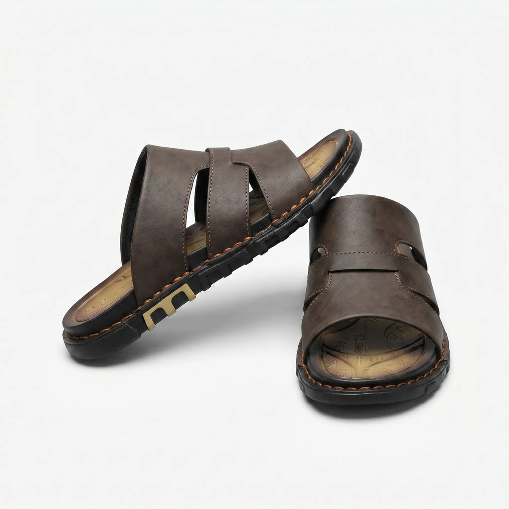 Casual Slip-On Sandals -  Casual Summer Walks - Ormexis