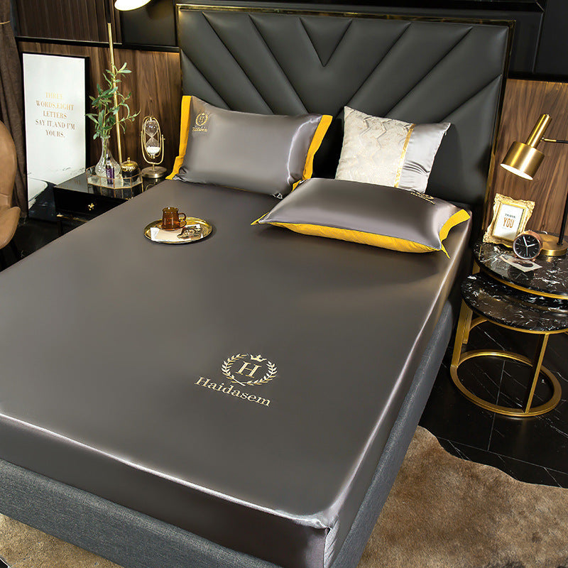 VelvetDream Silk Sheets With Deep Pockets For All-Season Comfort