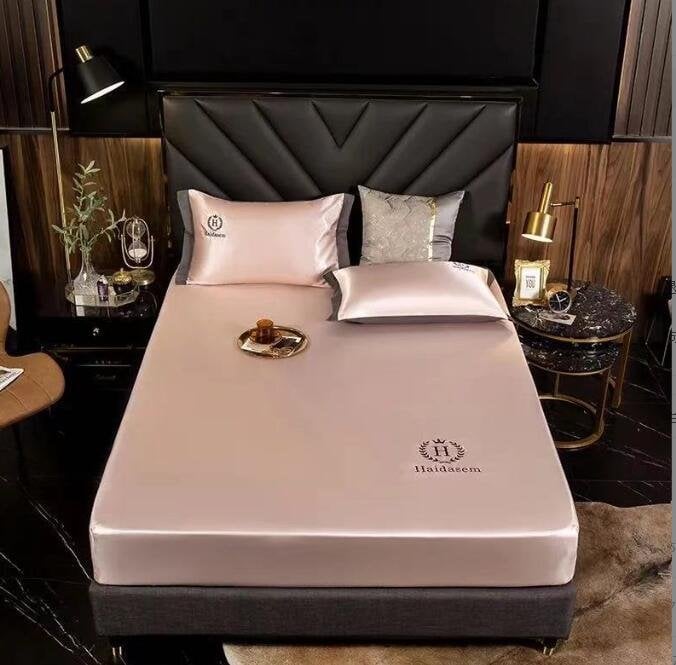 VelvetDream Silk Sheets With Deep Pockets For All-Season Comfort