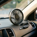 USB Powered Vehicle Fan -  Directing Airflow - Ormexis