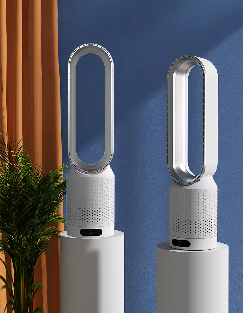 Versatile 3-In-1 Air Cooler With Adjustable Oscillation And Air Purifier