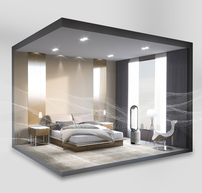 Versatile 3-In-1 Air Cooler With Adjustable Oscillation And Air Purifier