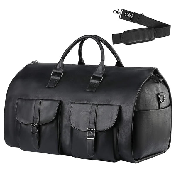 Three-In-One Convertible Duffle With Garment Storage For Easy Travel