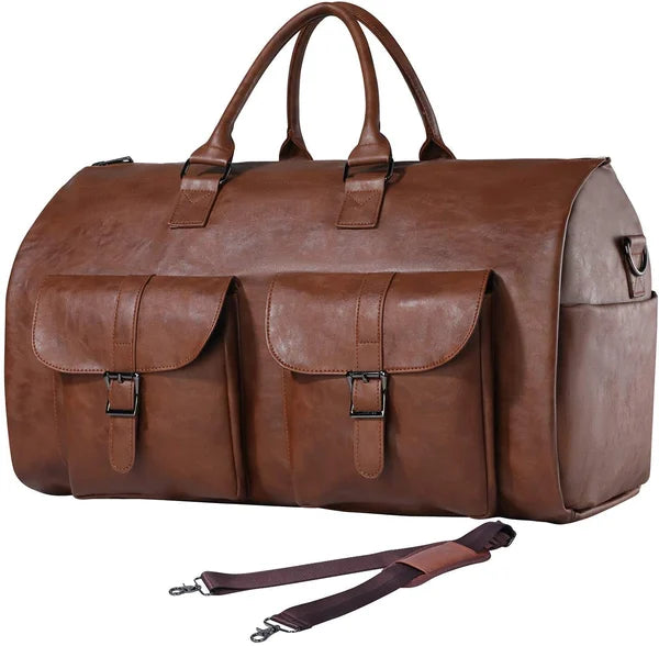 Three-In-One Convertible Duffle With Garment Storage For Easy Travel
