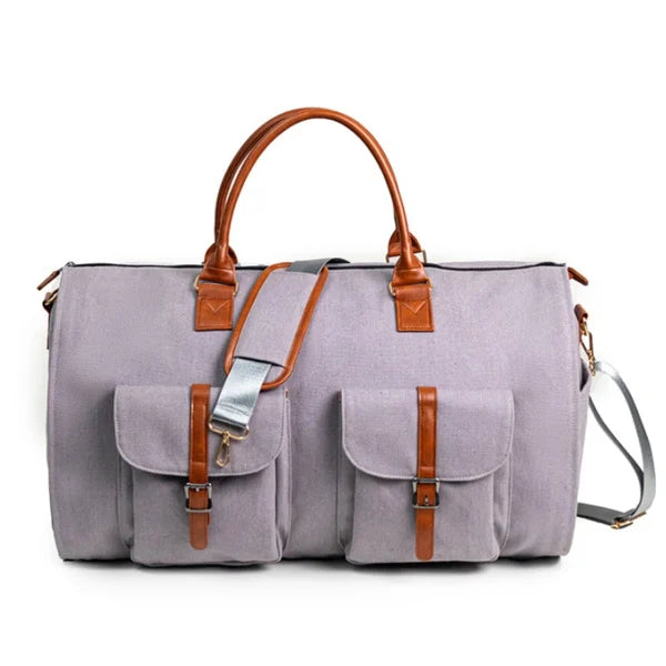 Three-In-One Convertible Duffle With Garment Storage For Easy Travel