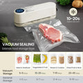 Triple-Function Cordless Vacuum Sealer For Fresh Food With Strong Suction
