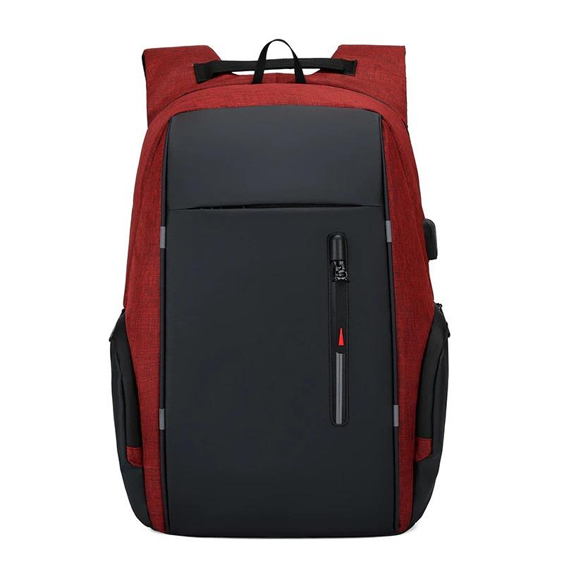 Durable Laptop Backpack Equipped With USB Charger, Spacious For Outdoors