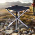 Versatile Camping Stool With Lightweight Design And Steel Frame For Outdoor Comfort