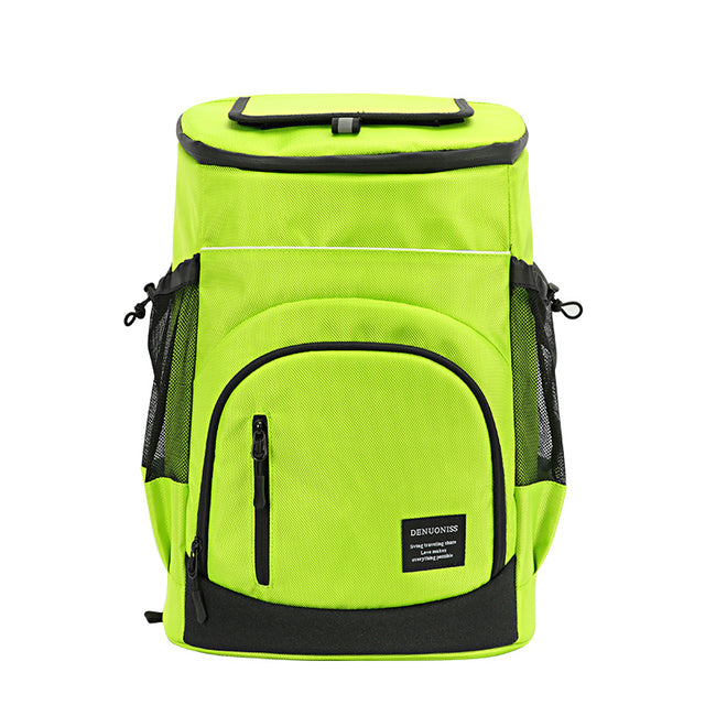 Insulated Cooler Backpack With Spacious Compartments For Outdoor Adventures