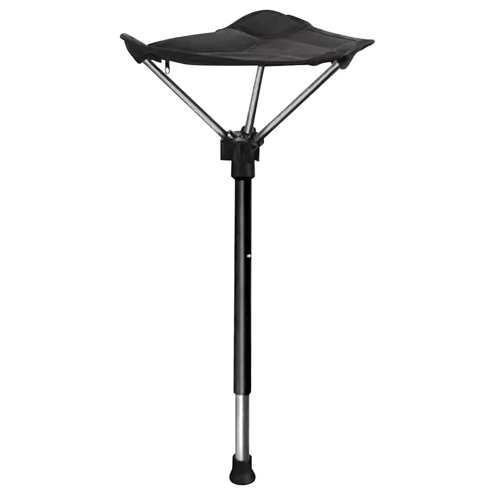 Lightweight Foldable Camping Stool With Height Adjustment For Outdoor Comfort
