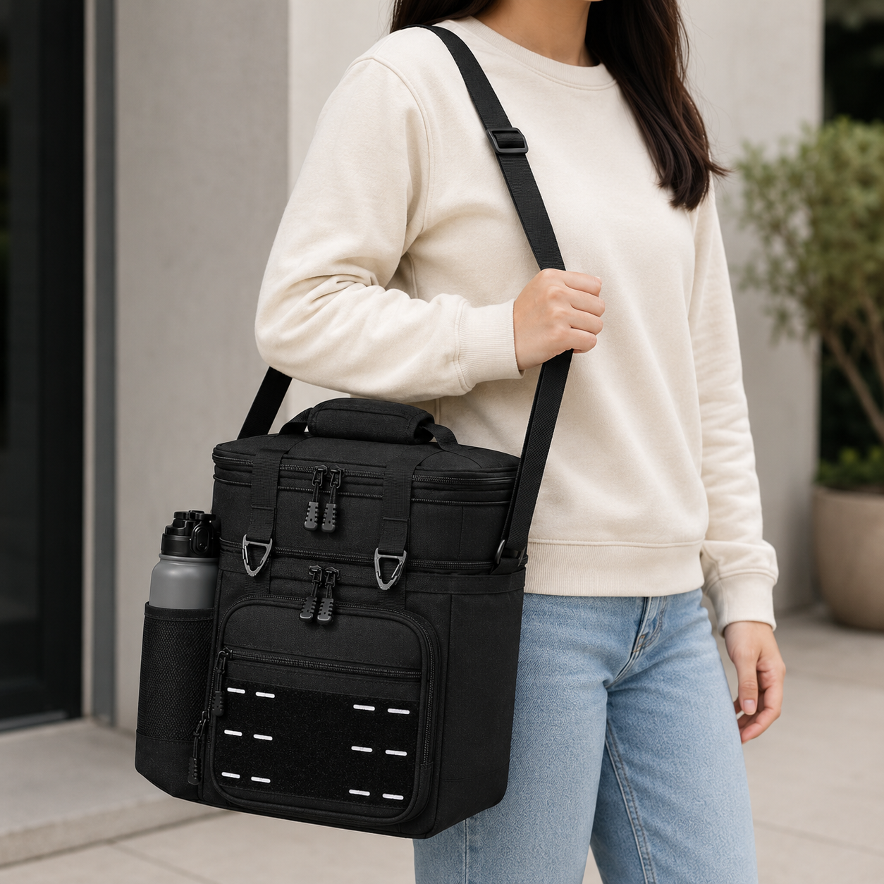 Insulated Lunch Tote With Organized Storage For Adults Ideal For Work And Outdoors