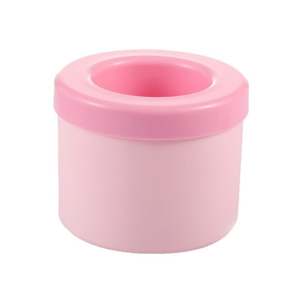 Lidded Silicone Ice Mold With Stackable Design For Easy Ice Making