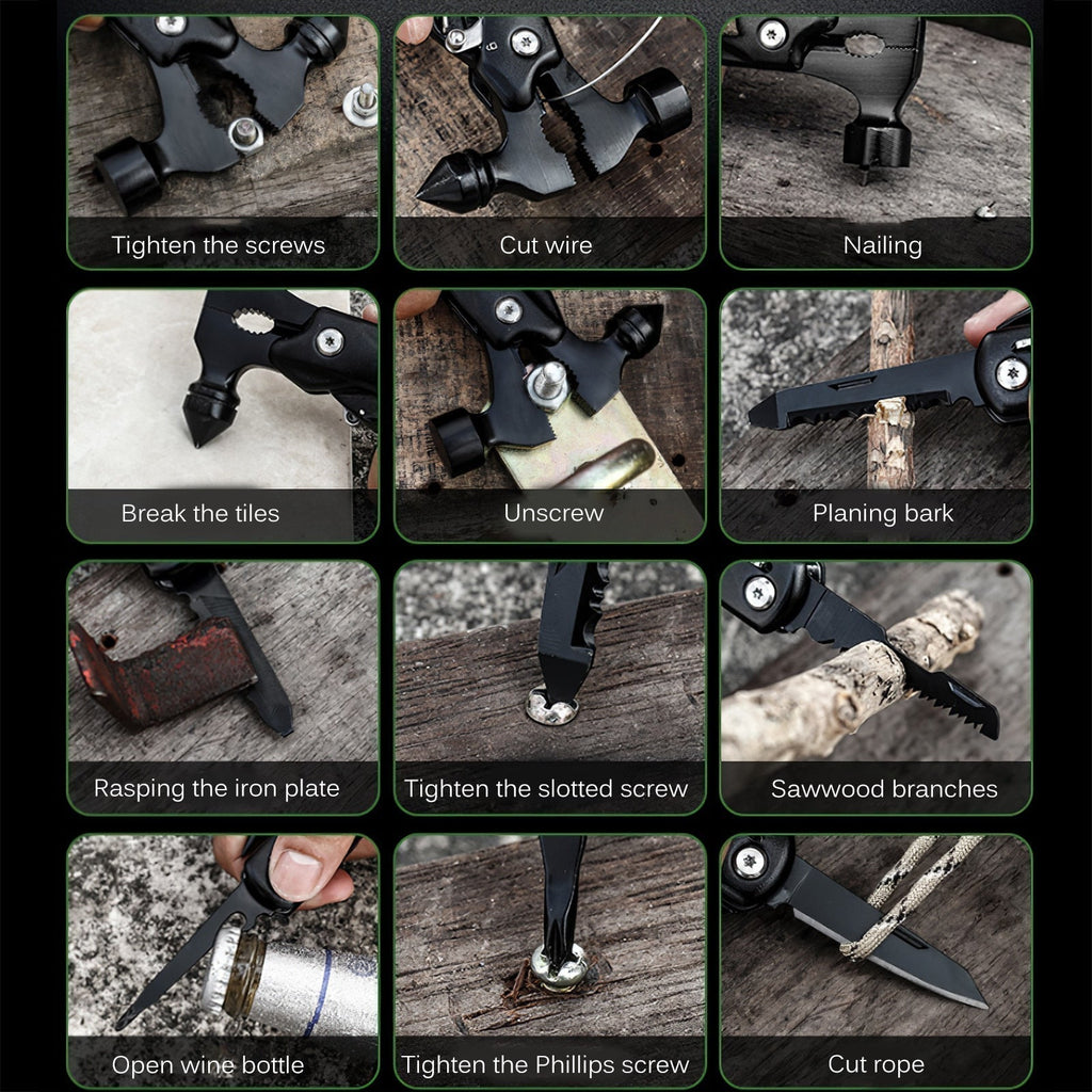 Versatile Survival Tool Durable Outdoor Gear For Camping And Hiking