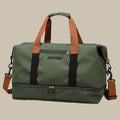 Durable Fabric Travel Duffel With Ample Pockets For Organized Storage
