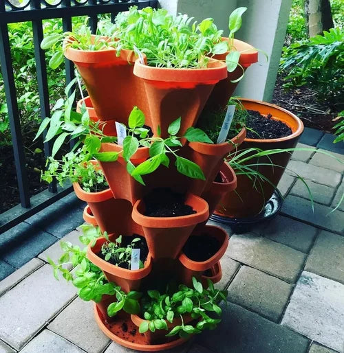 Urban Hydroponic Garden Tower For Small Spaces And Balconies