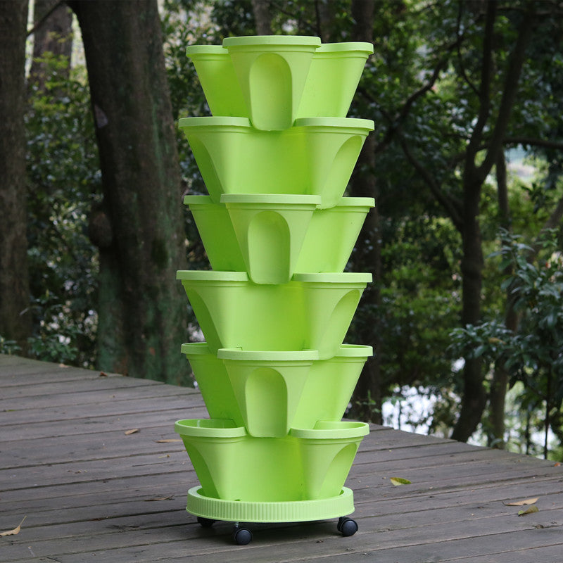 Urban Hydroponic Garden Tower For Small Spaces And Balconies
