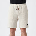 Men's Textured Shorts -  Weekend Casual Wear - Ormexis