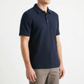 Textured Knit Men's Polo Shirt -  Relaxed Office Wear - Ormexis