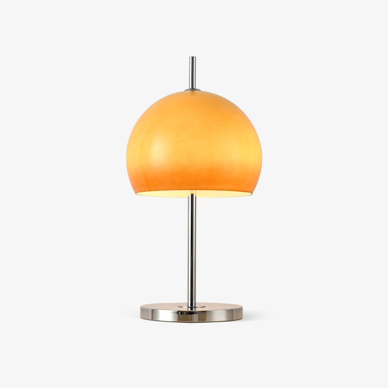 Mushroom Lamp With Bauhaus Influence And Clean Geometric Silhouette