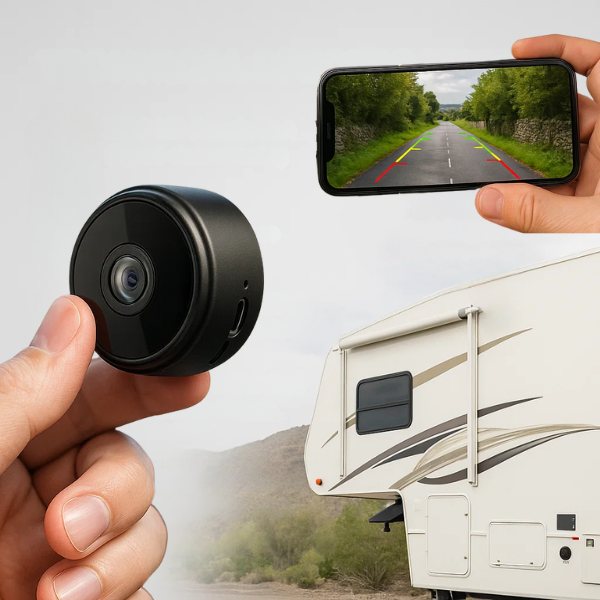 VisionGuard Wireless Rear-View Camera With Night Vision For RVs And Heavy-Duty Trucks