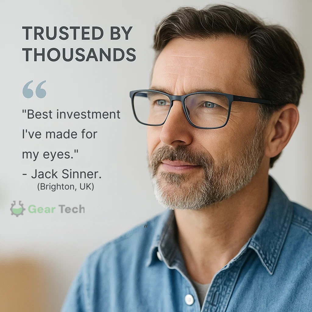 VisoLux Progressive Eyeglasses With Photochromic Lenses For Clarity All Day