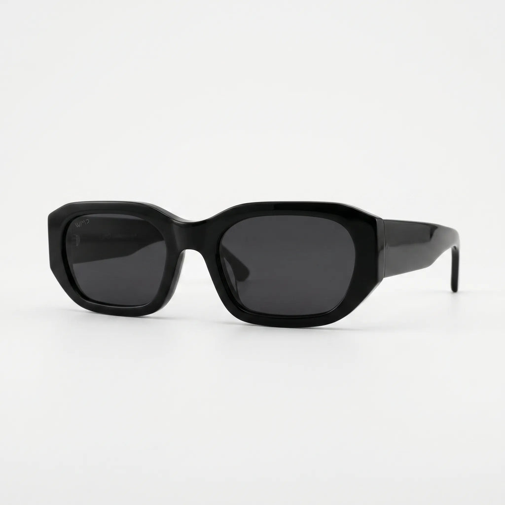 Thick Rectangular Frame Sunglasses -  Reducing Sun Glare - Ormexis