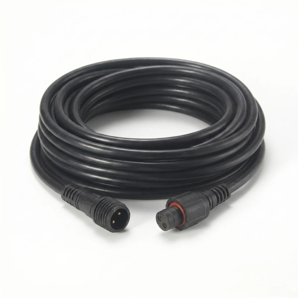Male-To-Female Extension Cable -  Outdoor Lighting Extension - Ormexis