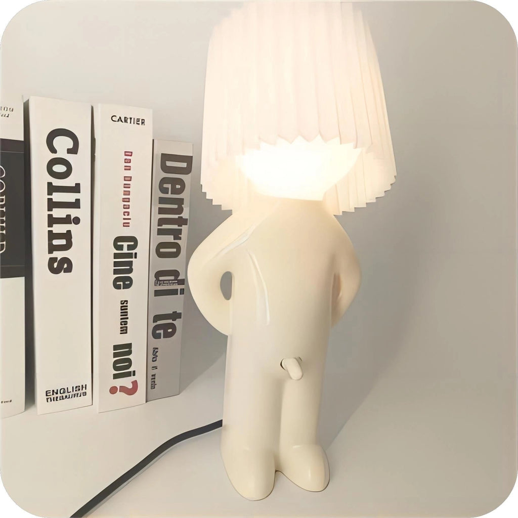 WackyLamp Human-Shaped Cordless Table Lamp For Living Room And Bedroom
