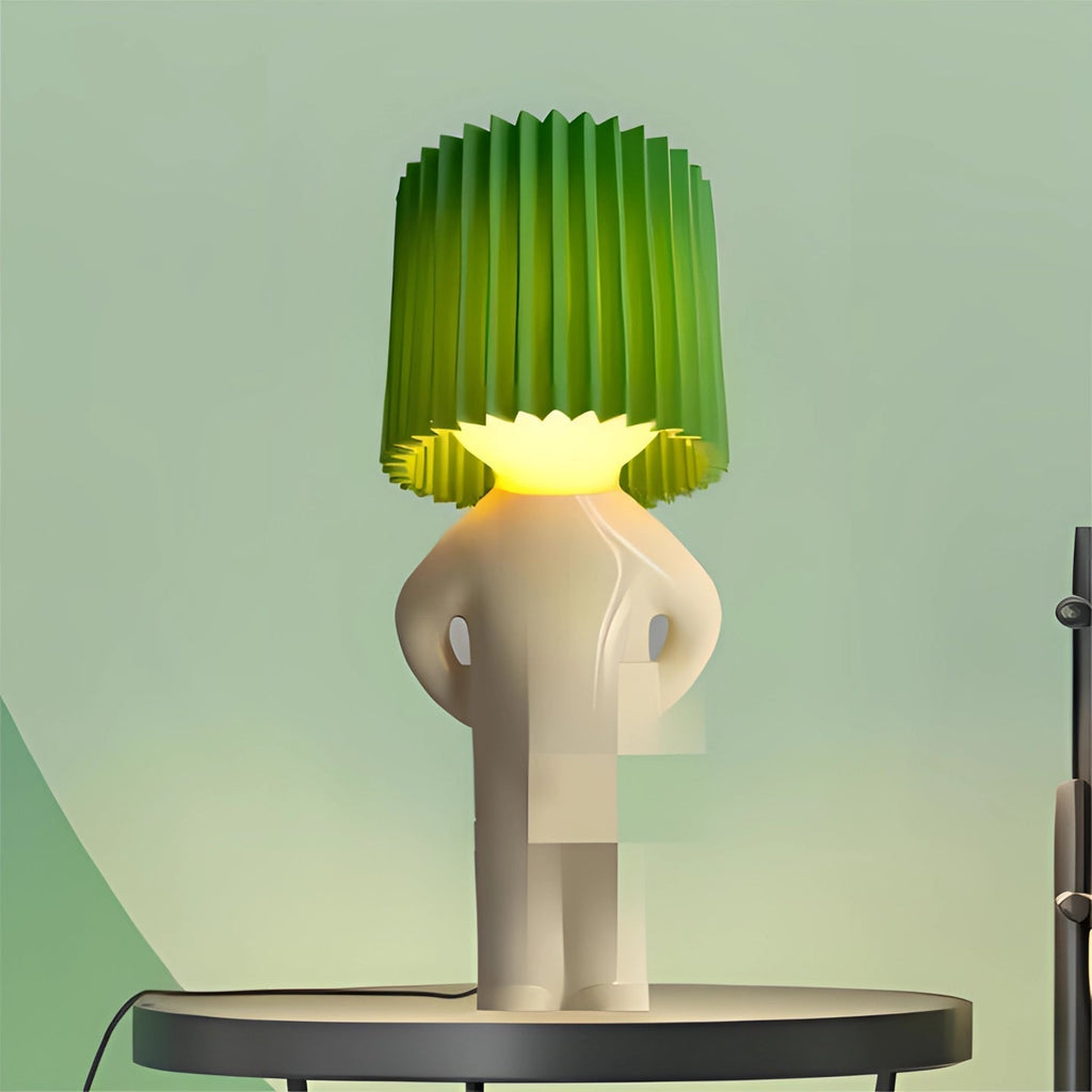 WackyLamp Human-Shaped Cordless Table Lamp For Living Room And Bedroom