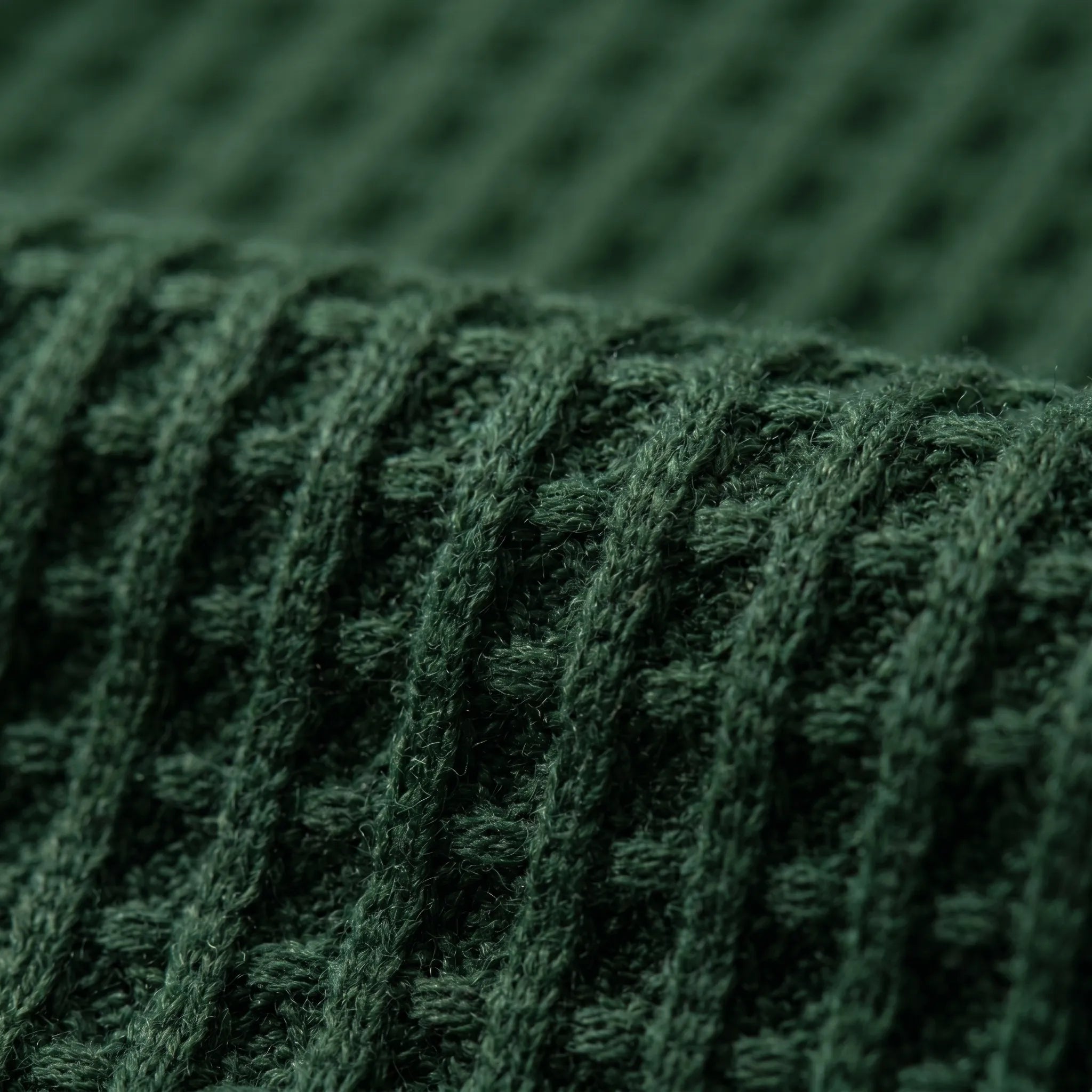 Textured Waffle Knit Polo Shirt -  Weekend Casual Wear - Ormexis