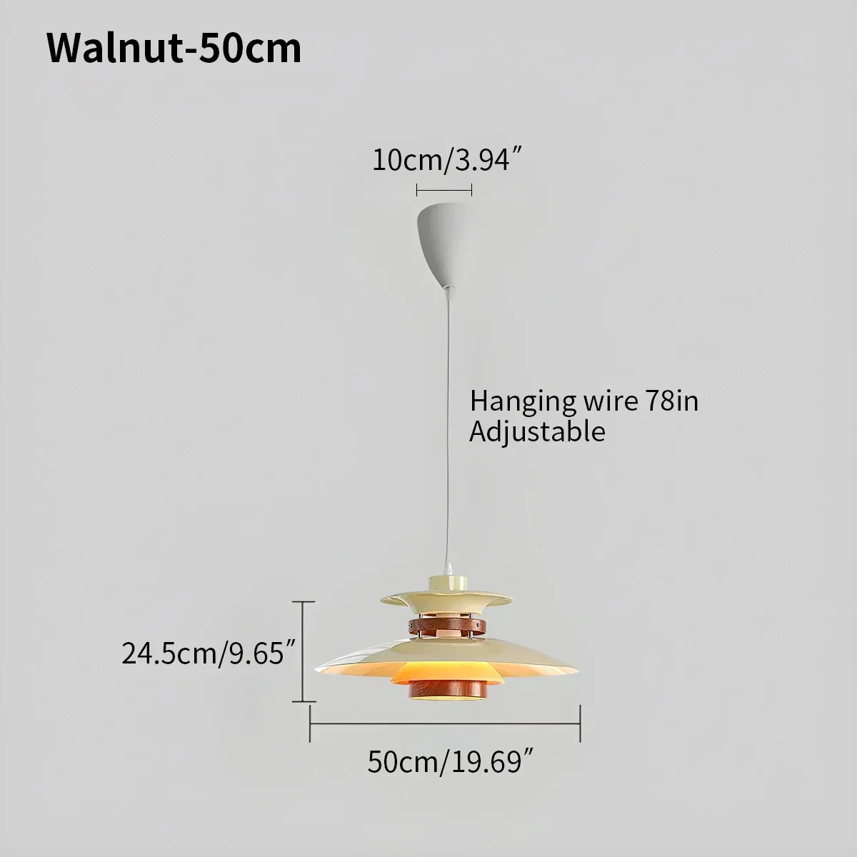Mercero UFO Style Pendant Light For Kitchen And Dining Areas