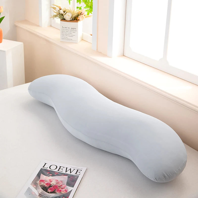 Wave Support Pillow For Side Sleepers With Full Body Comfort