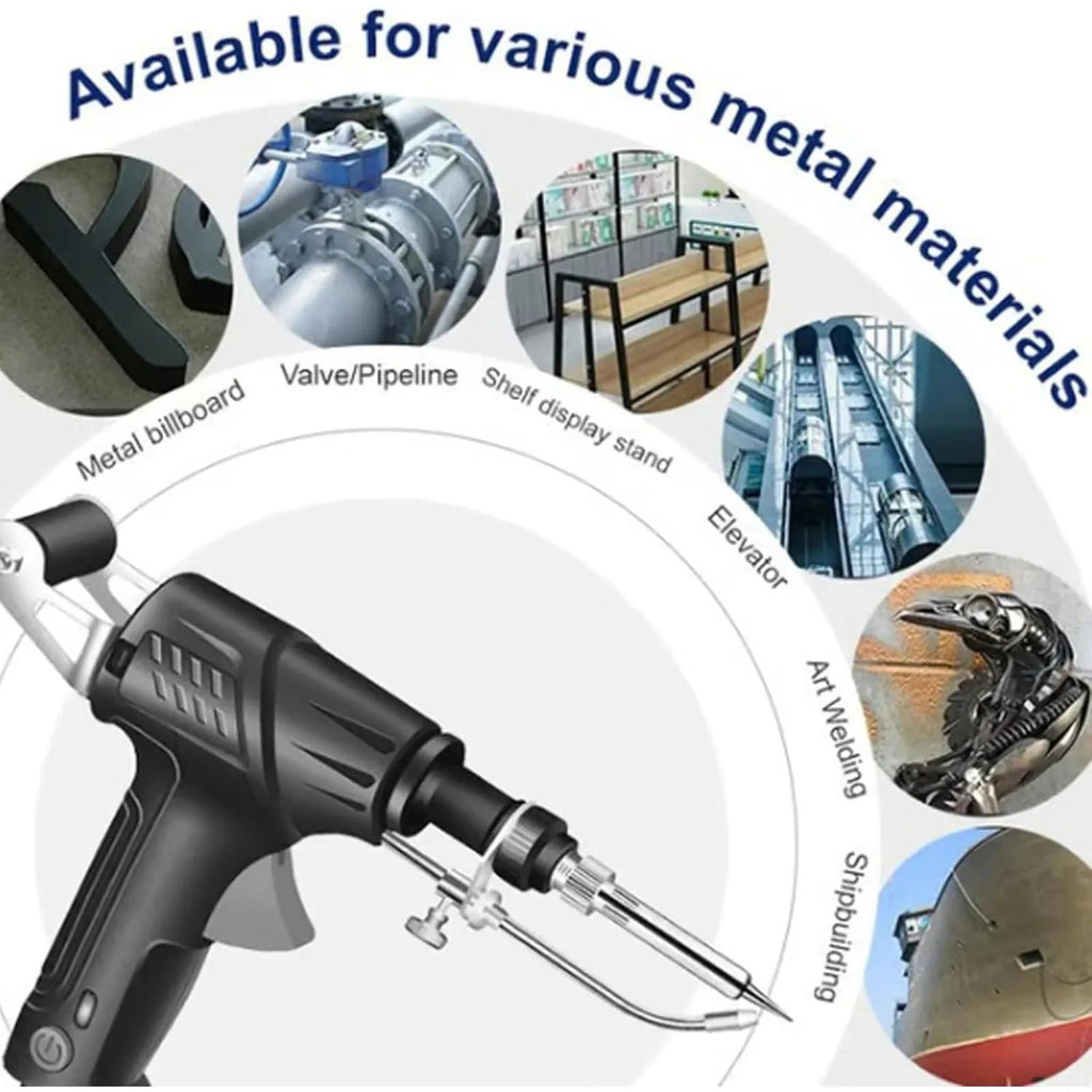WeldMaster Pro MIG Welder With Live Monitoring For All Metal Projects