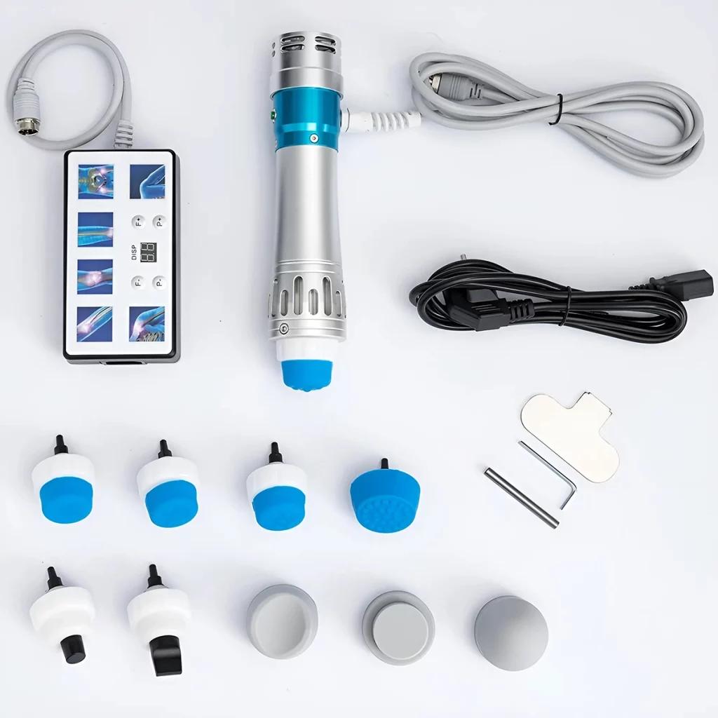 Portable Shockwave Therapy Unit For Men Adjustable Energy Wellness