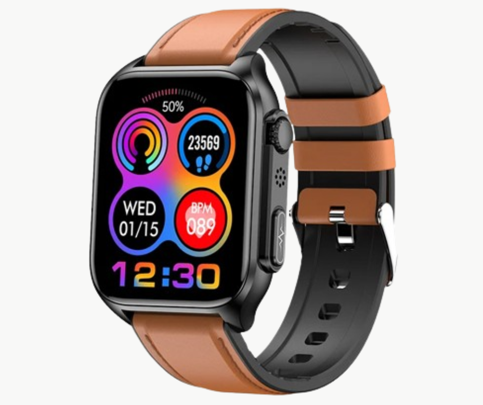 Wellness Tracker Smartwatch For At Home Health Monitoring