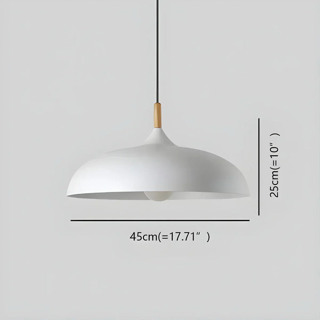 Pastel Dome Pendant Light With Soft Tones For Kitchen Island